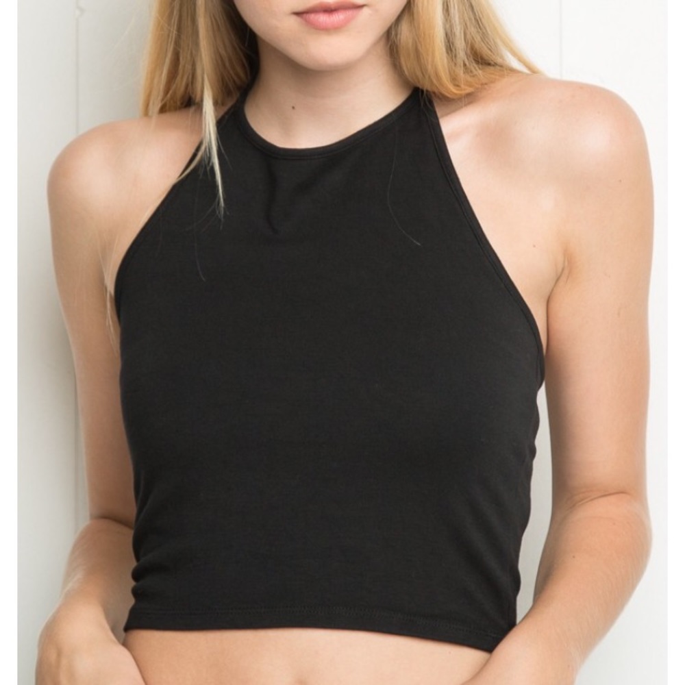 Brandy Melville black halter